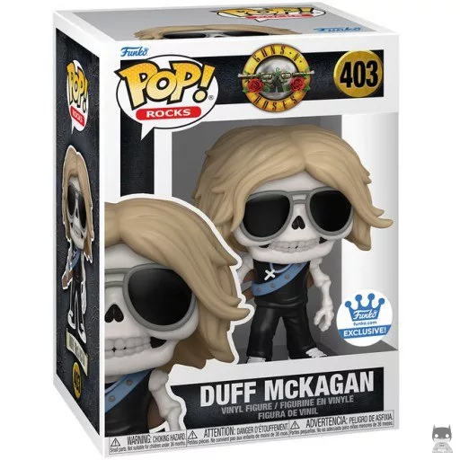 Figurine Funko POP Duff Mckagan (Squelette) (Funko Shop)