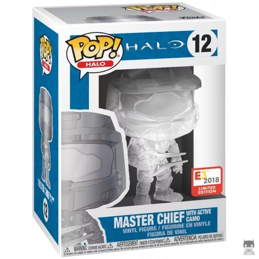 Figurine Funko POP Master Chief avec Camouflage (Exclusive)