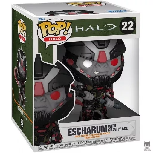 Figurine Funko POP Escharum avec Hache de Gravité (Halo)