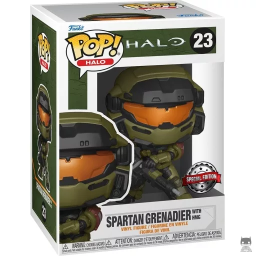 Figurine Funko POP Spartan Grenadier avec HMG (Halo)