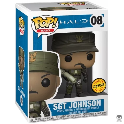 Figurine Funko POP Sgt. Johnson avec un Cigare (Chase) (Pop! Vinyl)