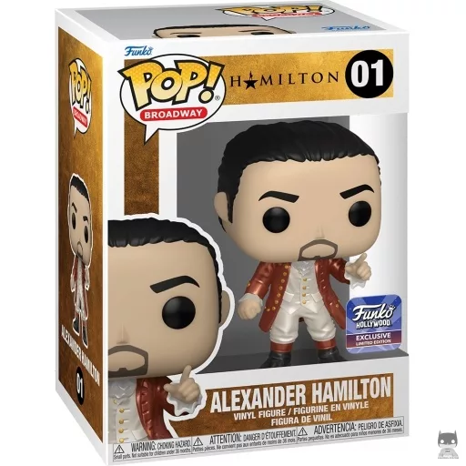 Figurine Funko POP Alexander Hamilton (Metallic) (Pop! Vinyl)