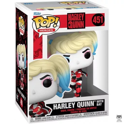 Figurine Funko POP Harley Quinn avec Batte (Harley Quinn)