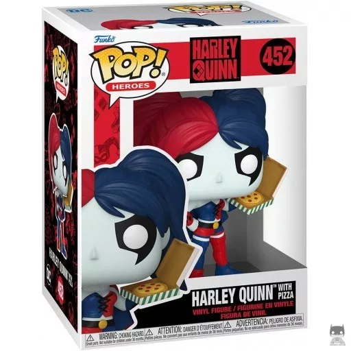 Figurine Funko POP Harley Quinn avec Pizza (Harley Quinn)