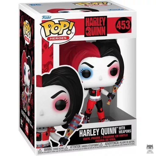 Figurine Funko POP Harley Quinn avec Armes (Harley Quinn)