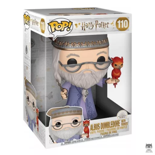 Figurine Funko POP Albus Dumbledore avec Fumseck (Supersized 10'') (Pop! Vinyl)