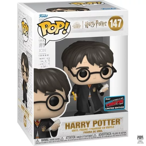 Figurine Funko POP Harry Potter  avec épée de Gryffindor Sword & Croc du Basilisc (Exclusive)