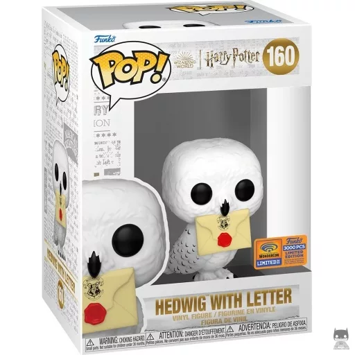 Figurine Funko POP Hedwige avec Lettre (Exclusive)