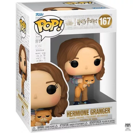 Figurine Funko POP Hermione Granger avec Pattenrond (Harry Potter)