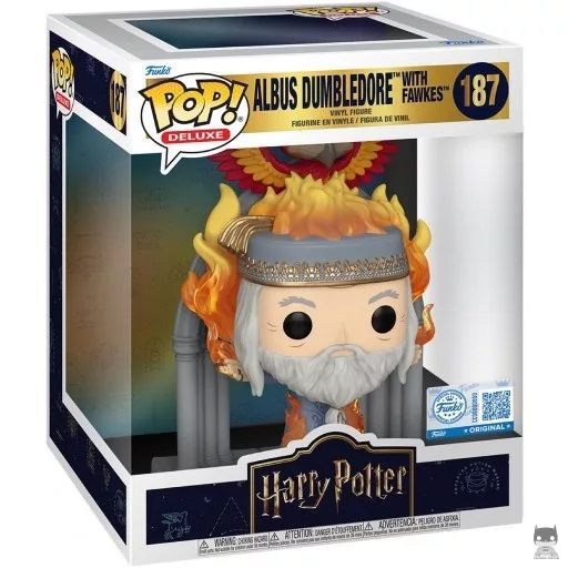 Figurine Funko POP Albus Dumbledore avec Fumseck (Harry Potter)