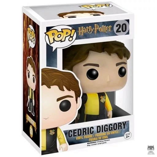Figurine Funko POP Cedric Diggory en tenue du Tournoi des Trois Sorciers (Hot Topic)