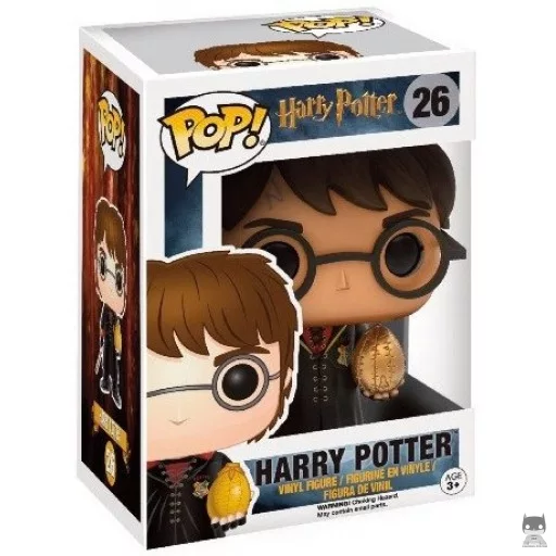 Figurine Funko POP Harry Potter avec Œuf du Tournoi des Trois Sorciers (Exclusive)