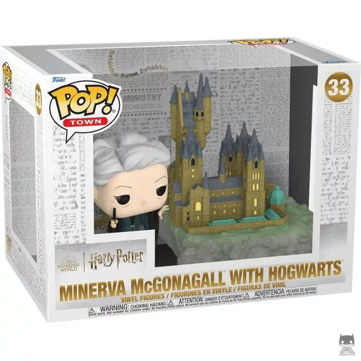 Figurine Funko POP Minerva McGonagall avec Poudlard (Pop! Vinyl)