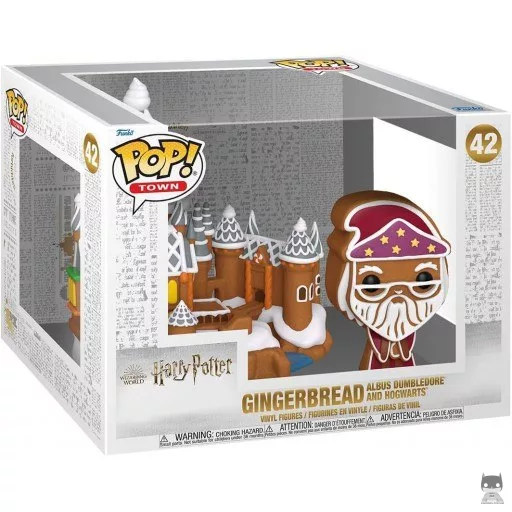 Figurine Funko POP Albus Dumbledore avec Poudlard Pain d'Épices (Pop! Vinyl)