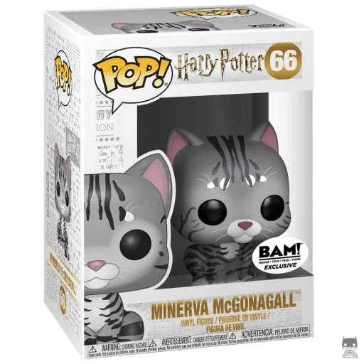 Figurine Funko POP Minerva McGonagall en Chat (Exclusive)