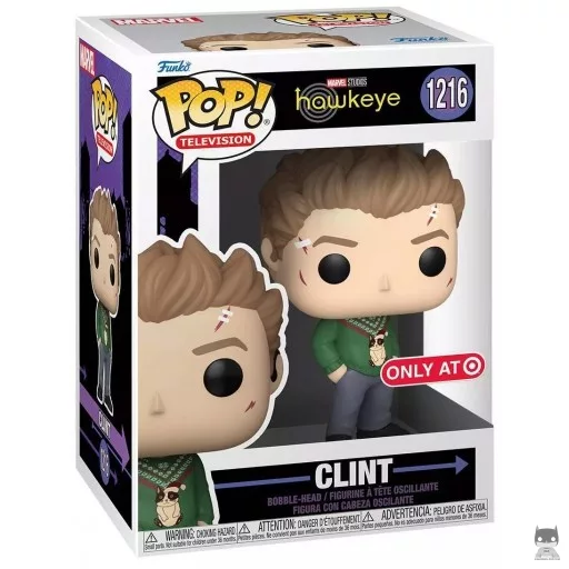 Figurine Funko POP Clint blessé (Hawkeye (Clint Barton))