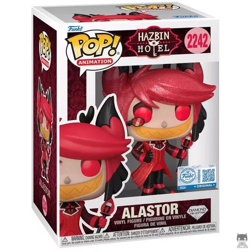 Figurine Funko POP Alastor (Diamond Glitter) (Hazbin Hotel)
