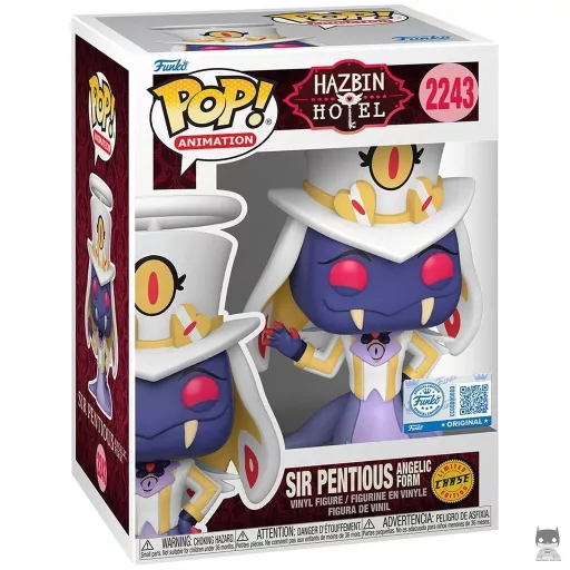 Figurine Funko POP Sir Pentious (Forme Angélique) (Hazbin Hotel)