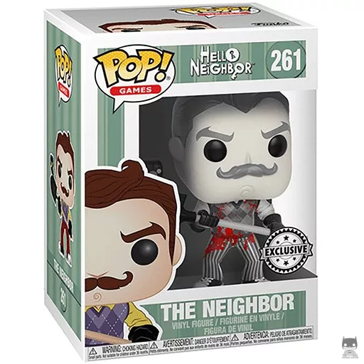 Figurine Funko POP Le Voisin (Noir & Blanc) (Bloody) (Pop! Vinyl)