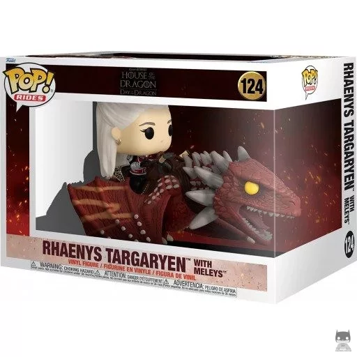 Figurine Funko POP Rhaenys Targaryen avec Meleys (House of the Dragon : Day of the Dragon (Game of Thrones))