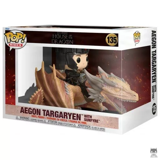 Figurine Funko POP Aegon Targaryen avec Sunfyre (Pop! Vinyl)