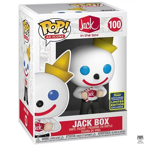 Figurine Funko POP Jack Box (Icônes de marques)