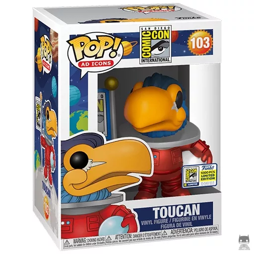 Figurine Funko POP Toucan Astronaute (Metallic) (Pop! Vinyl)