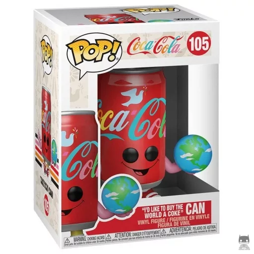 Figurine Funko POP Canette "I'd Like to Buy the World a Coke" (Pop! Vinyl)