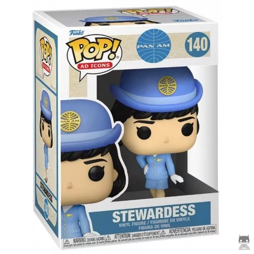 Figurine Funko POP Hôtesse de l'air Pan Am (Pop! Vinyl)
