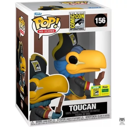 Figurine Funko POP Toucan Pirate (SDCC Summer Convention 2022) (Toucan)
