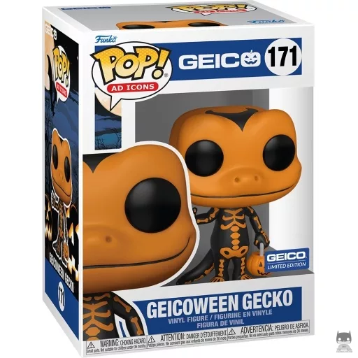 Figurine Funko POP Geicoween Gecko (Orange) (Color variant)