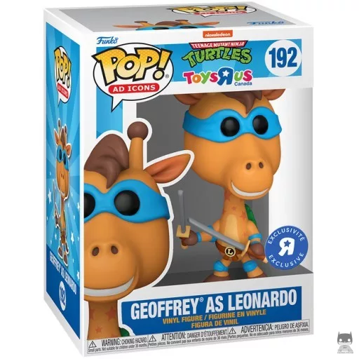 Figurine Funko POP Geoffrey en Leonardo (Icônes de marques)
