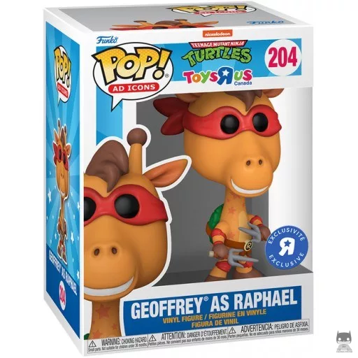Figurine Funko POP Geoffrey en Raphael (Icônes de marques)