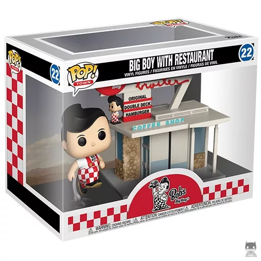 Figurine Funko POP Big Boy with Restaurant (Pop! Vinyl)