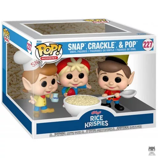 Figurine Funko POP Snap, Crackle & Pop (Rice Crispies Kellog's) (Icônes de marques)