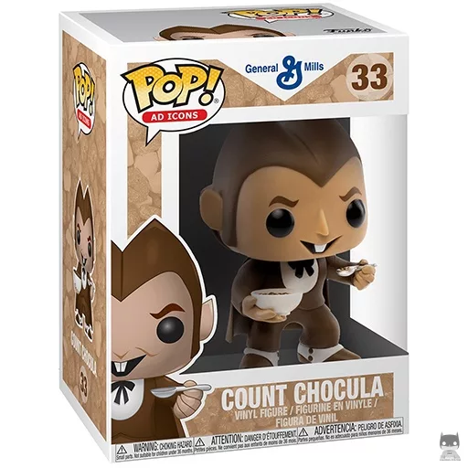 Figurine Funko POP Count Chocula (avec Céréales & Cuillère) (Exclusive)