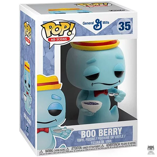 Figurine Funko POP Boo Berry (avec Céréales & Cuillère) (Exclusive)