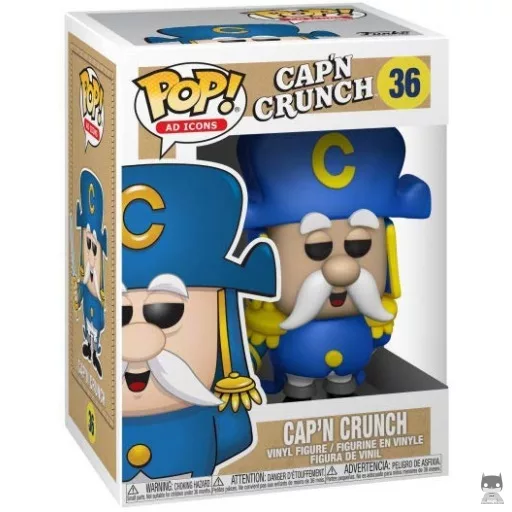Figurine Funko POP Cap'n Crunch (avec Epée) (Pop! Vinyl)