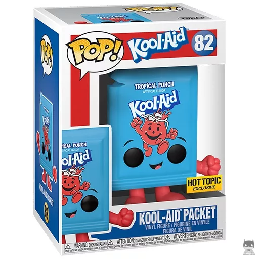 Figurine Funko POP Kool-Aid Packet (Bleu) (Exclusive)