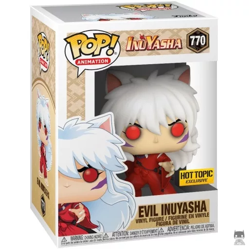 Figurine Funko POP Inuyasha Démoniaque (Hot Topic)