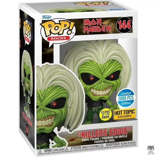 Figurine Funko POP Killers Eddie (Glow in the Dark) (Hot Topic)