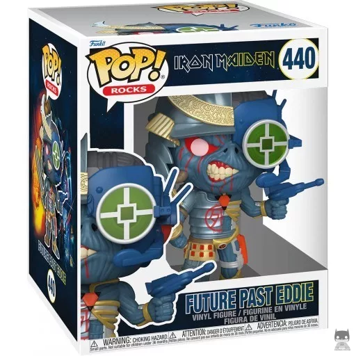 Figurine Funko POP Future Past Eddie (SuperSized) (Iron Maiden)