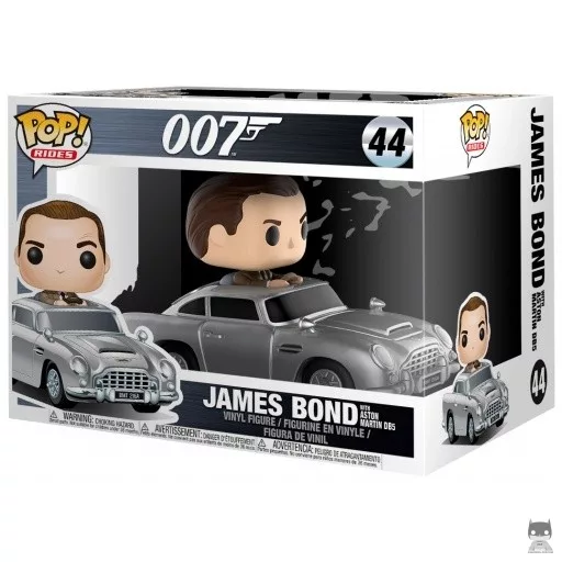 Figurine Funko POP James Bond avec Aston Martin DB5 (James Bond)
