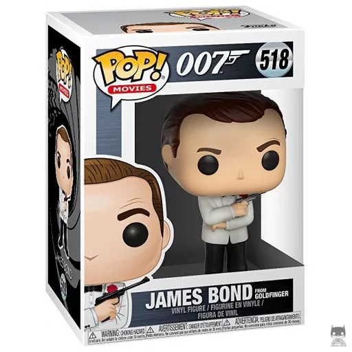 Figurine Funko POP James Bond (Goldfinger) (Color variant)
