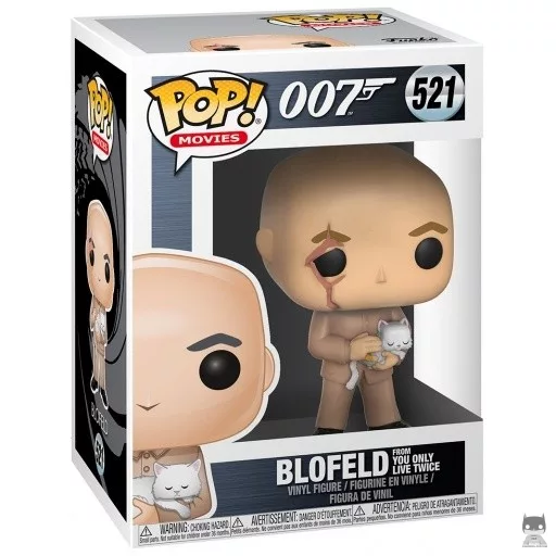 Figurine Funko POP Ernst Stavro Blofeld (On ne vit que deux fois) (James Bond 007)