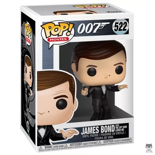 Figurine Funko POP James Bond (L'Espion qui m'aimait) (James Bond 007)