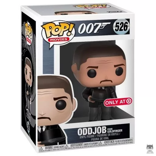 Figurine Funko POP Oddjob jetant son Chapeau (Goldfinger) (James Bond 007)