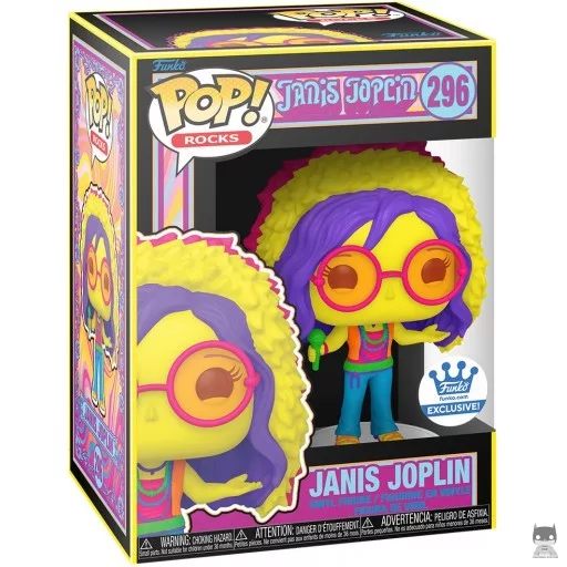 Figurine Funko POP Janis Joplin (Blacklight) (Funko Shop)