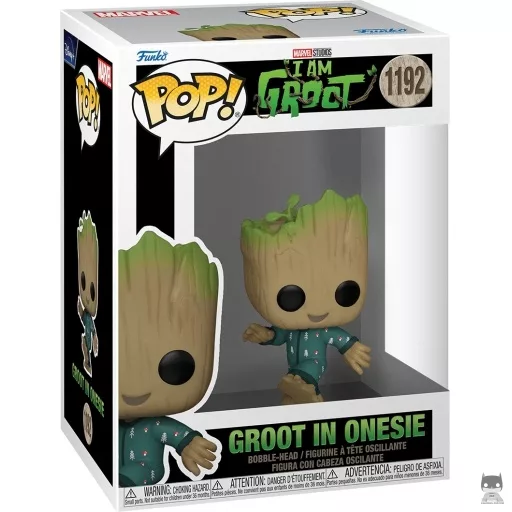 Figurine Funko POP Groot en Grenouillère dansant (Je s'appelle Groot)
