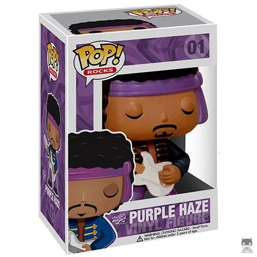 Figurine Funko POP Purple Haze (Jimi Hendrix)